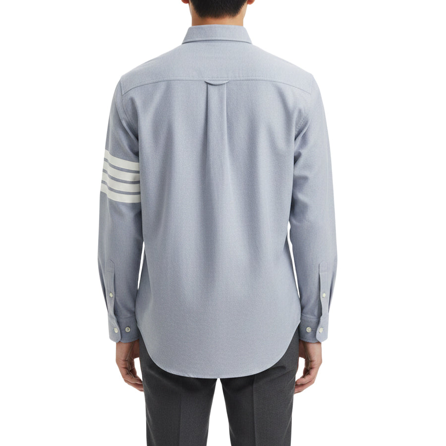 Thom Browne Solid-Color Pocket shirt