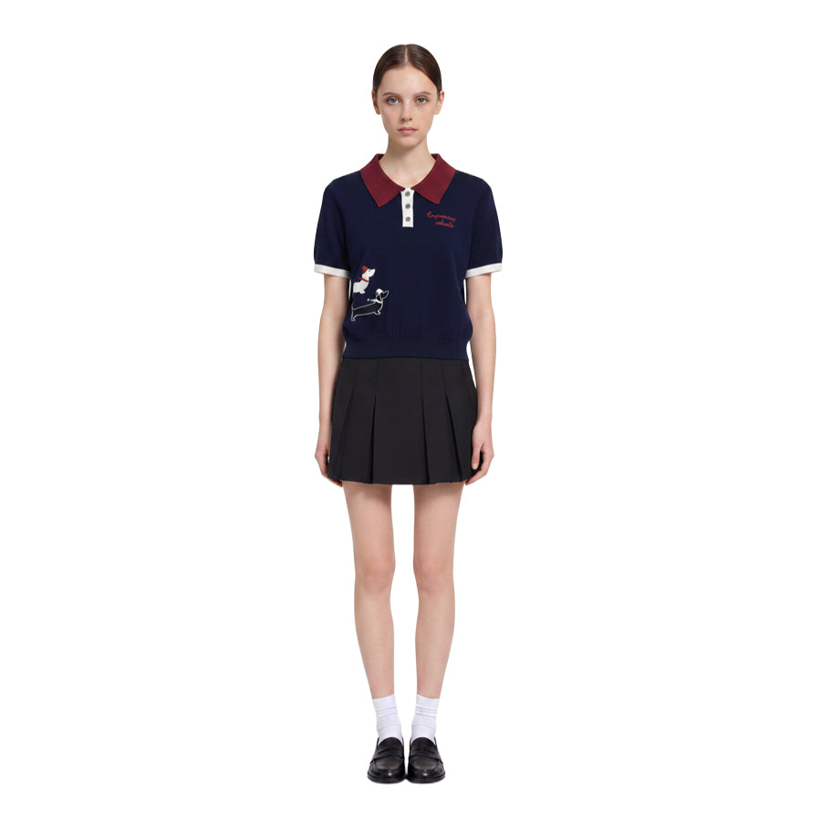 Thom Browne Women Stripe T-shirt