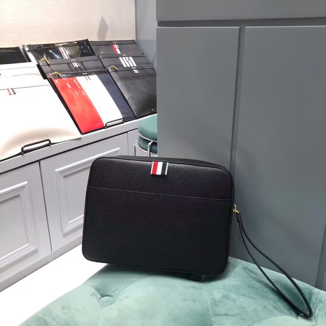 Thom Browne Top-tier two-tone clutch
