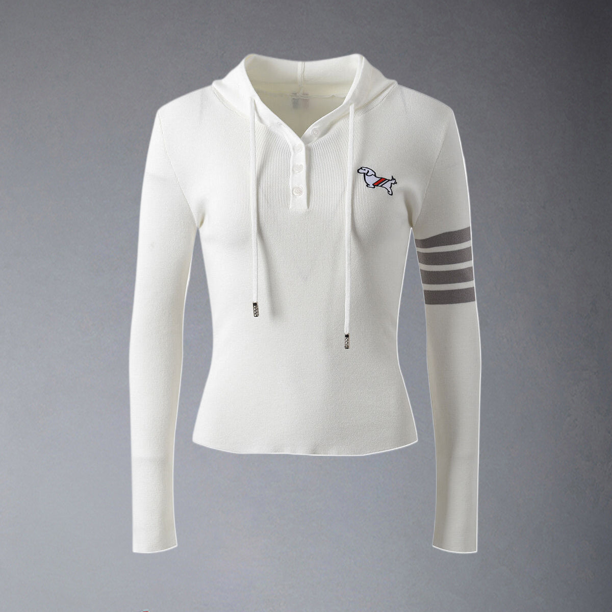 Thom Browne  2025ss Knitted Hoodie