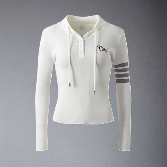 Thom Browne  2025ss Knitted Hoodie