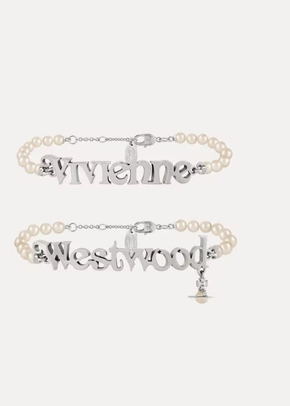 Vivienne Westwood 2026 Pearl Letter Bracelet