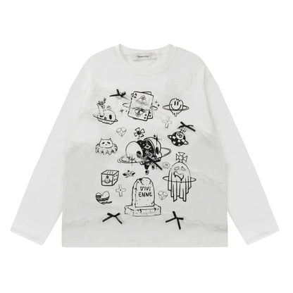 Vivienne Westwood 2026 Graffiti-Style Casual Sweatshirt