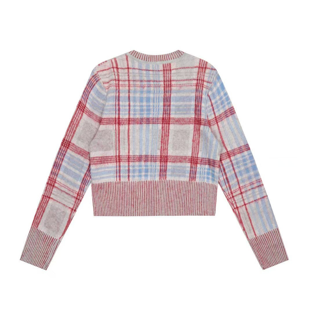 Vivienne Westwood 2026 Plaid Cotton-Wool Cardigan