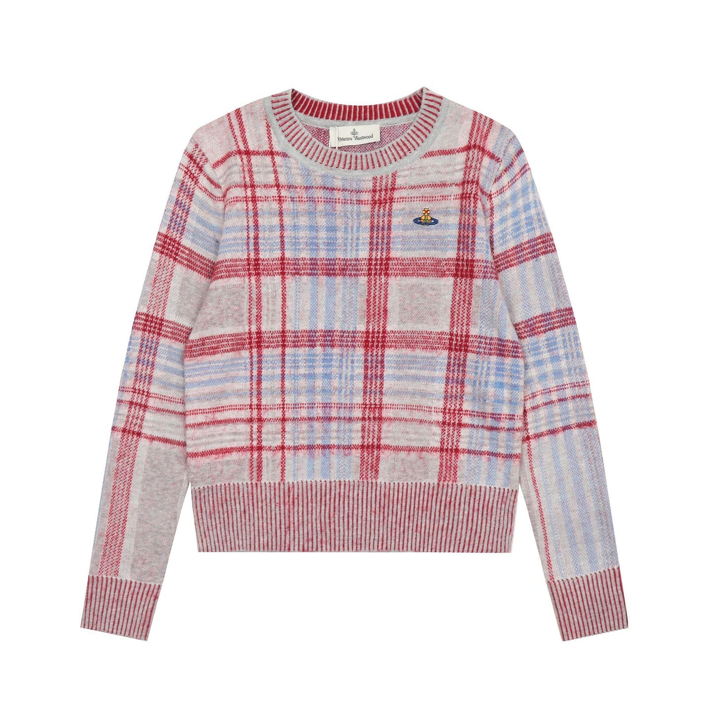 Vivienne Westwood 2026 Plaid Cotton-Wool Sweater