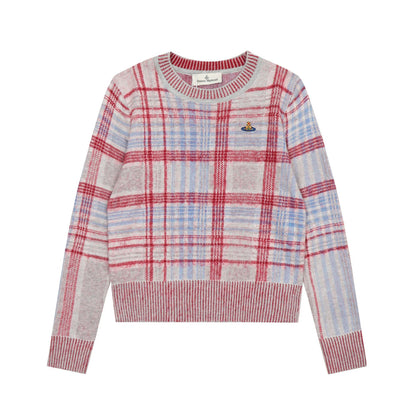 Vivienne Westwood 2026 Plaid Cotton-Wool Sweater