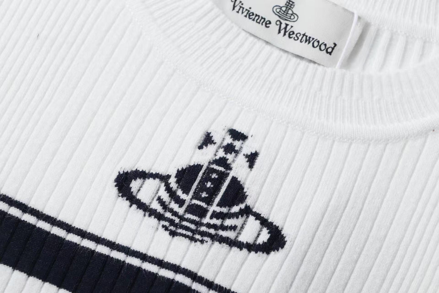 Vivienne Westwood Striped Knit T-shirt