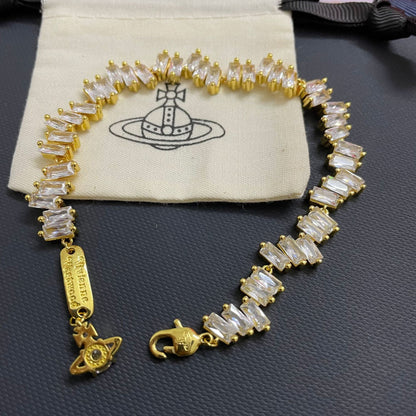 Vivienne Westwood 2026 Full-Rhinestone Bracelet