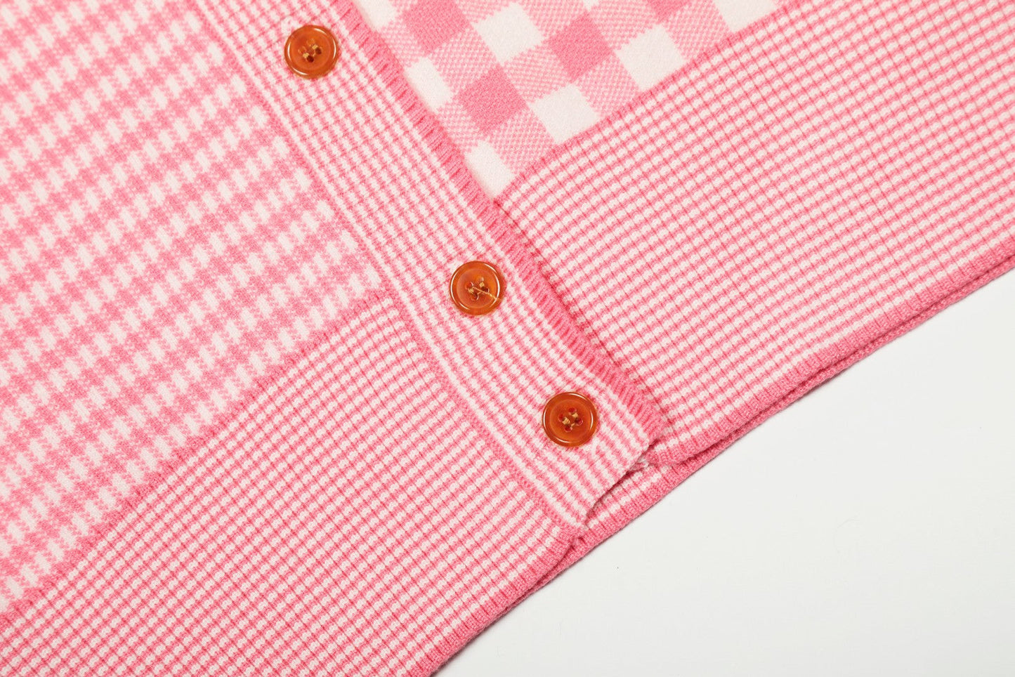 Vivienne Westwood Plaid Cotton-Wool Cardigan