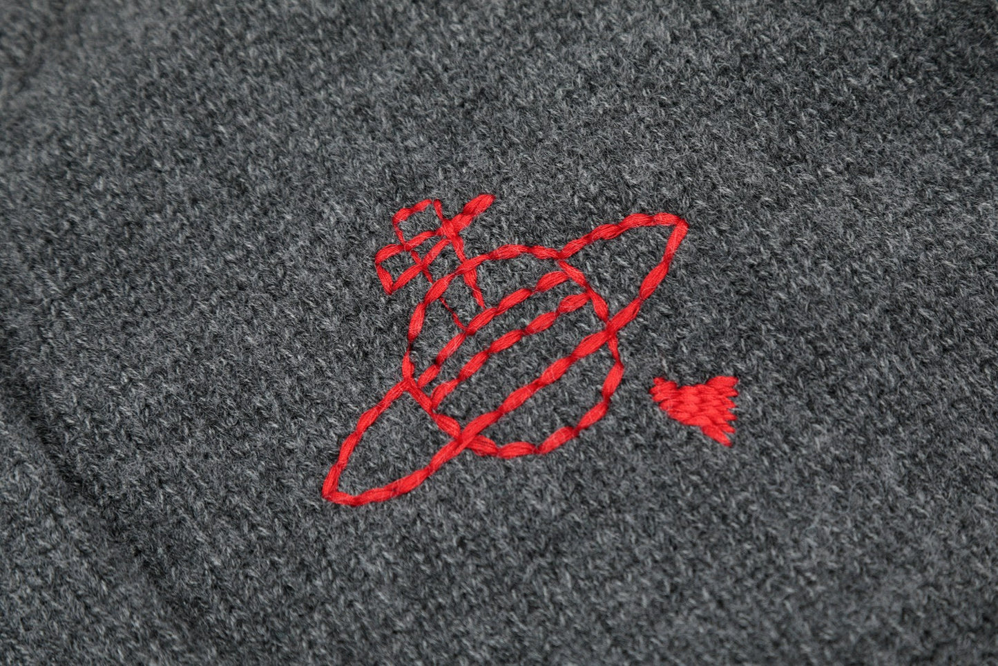 Vivienne Westwood 2026  Scarf-Collar Cotton Sweater