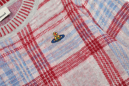 Vivienne Westwood 2026 Plaid Cotton-Wool Sweater