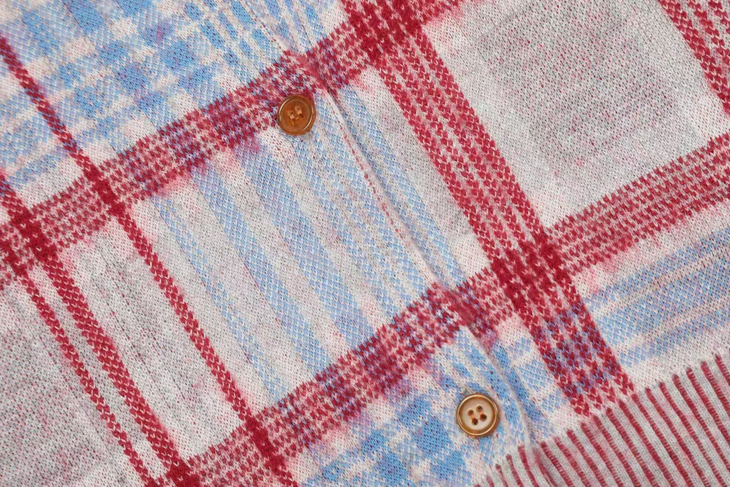 Vivienne Westwood 2026 Plaid Cotton-Wool Cardigan