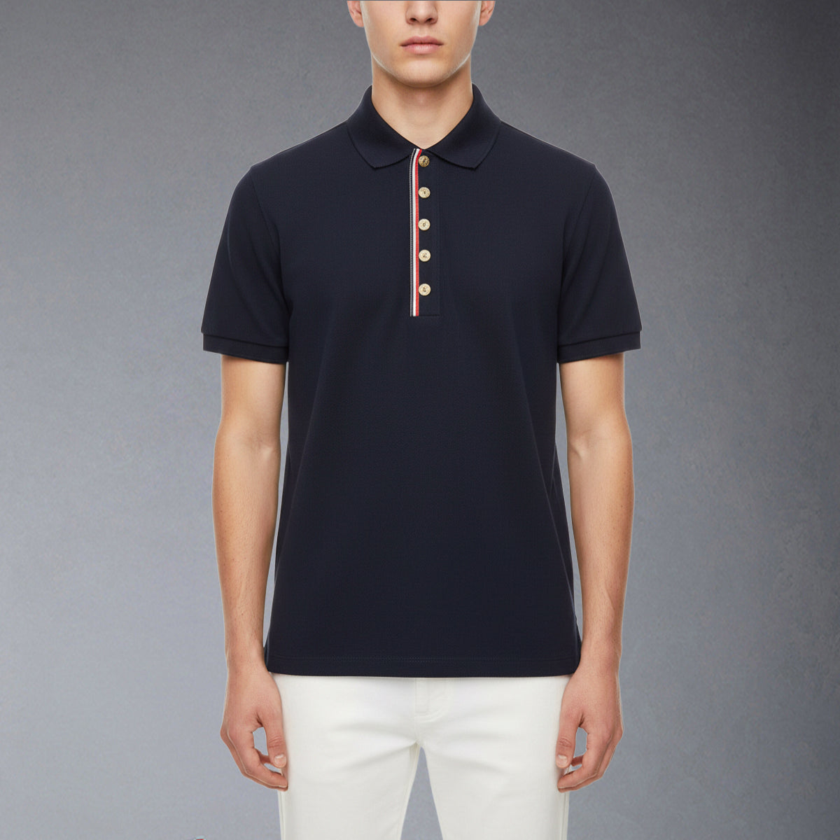 Thom Browne 2026ss Classic POLO Shirt