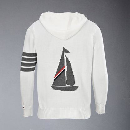 Thom Browne 2026ss Sailboat Hoodie