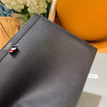Thom Browne Top-grade cowhide clutch