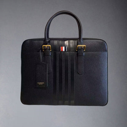 Thom Browne Top-grade cowhide briefcase