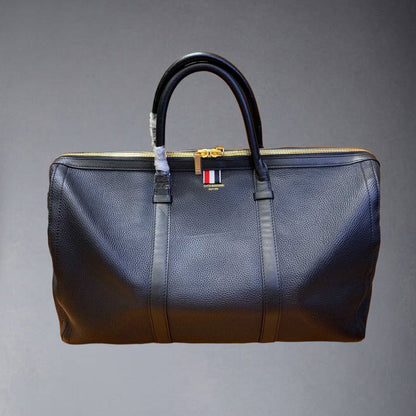Thom Browne Top-grade cowhide travel bag