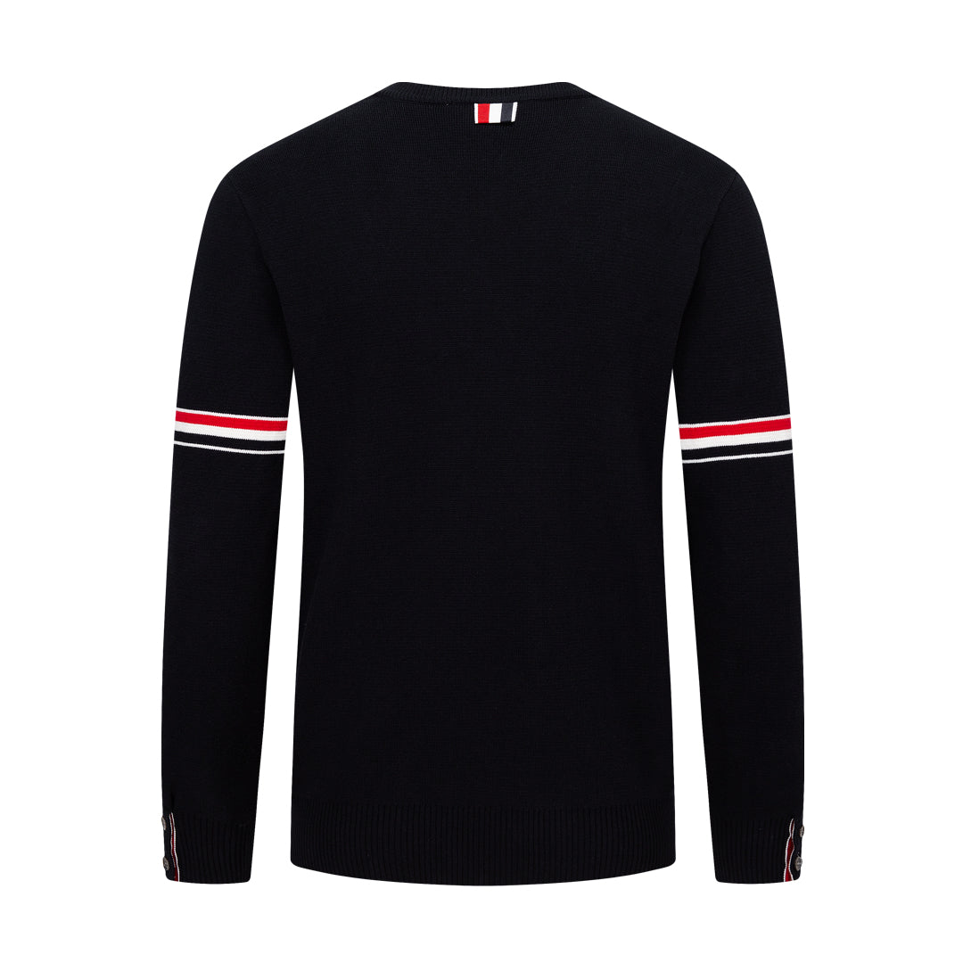 Thom Browne  Round neck wool sweater