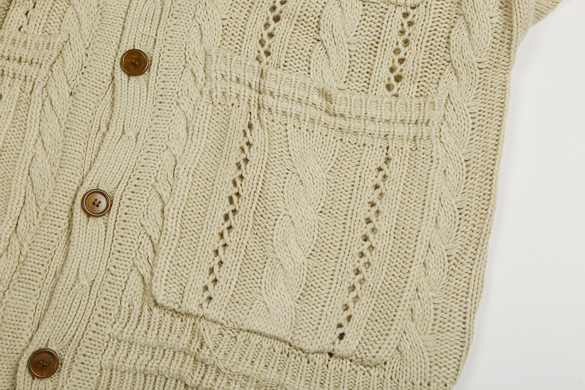 Vivienne Westwood Solid-Color Cotton-Wool Cardigan