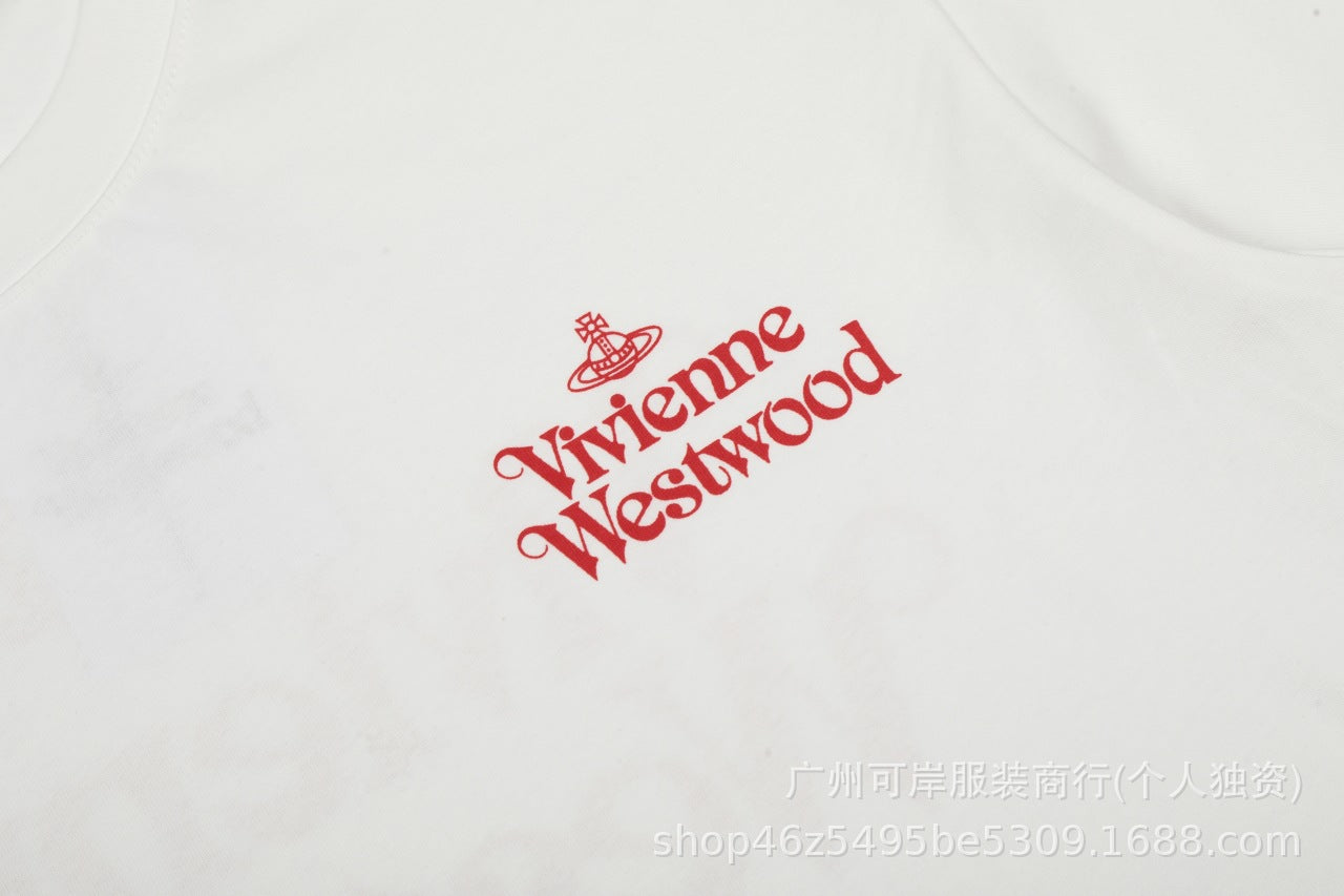 Vivienne Westwood Casual Lettering T-Shirt