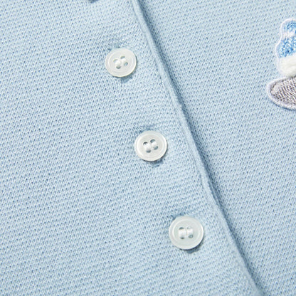 Thom Browne  Women puppy POLO shirt