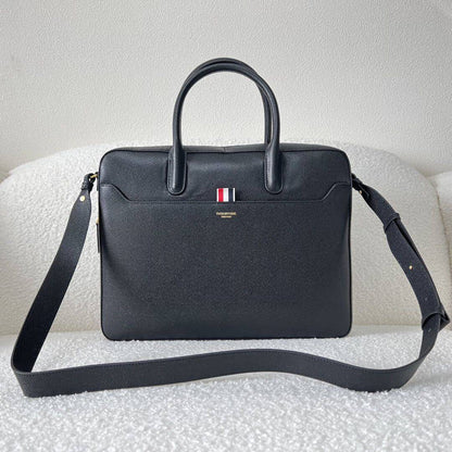 Thom Browne  Top-grade cowhide briefcase