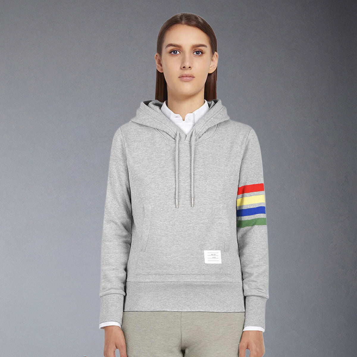 Thom Browne 4-Bar Couple Hoodie