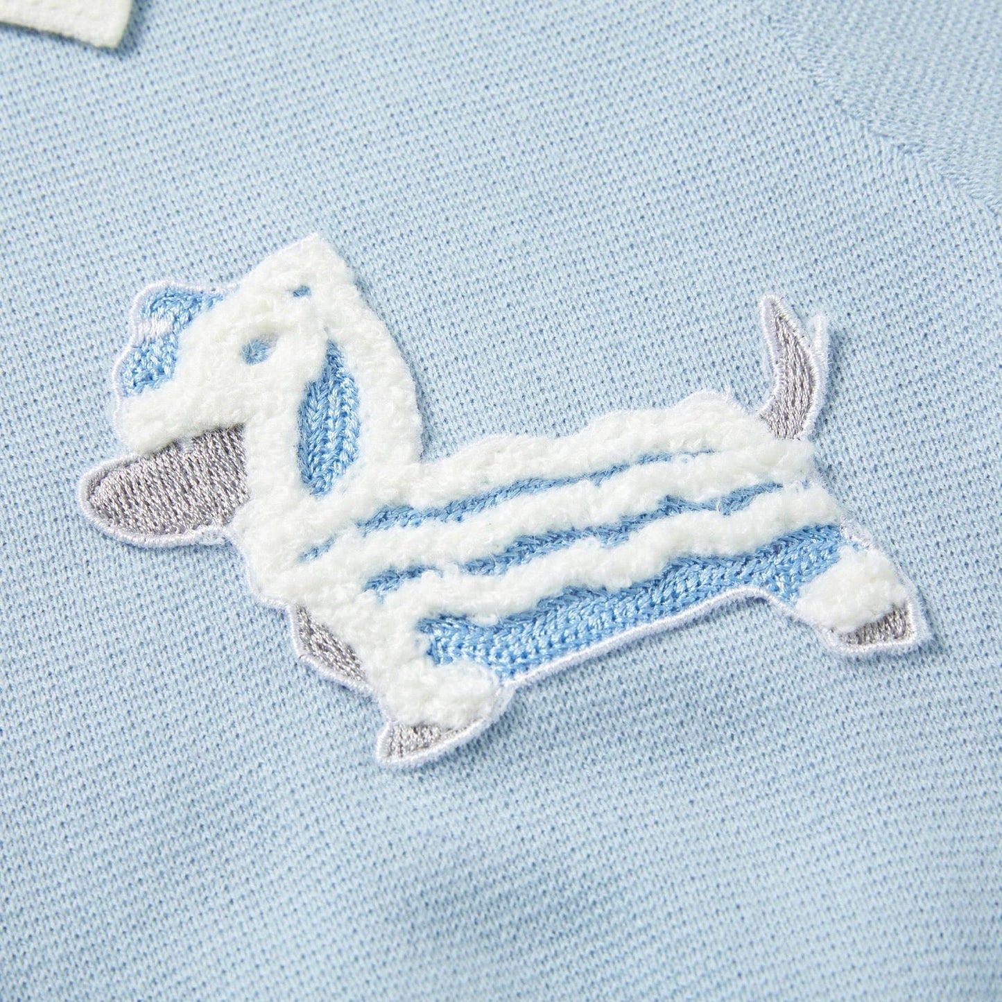 Thom Browne  Women puppy POLO shirt