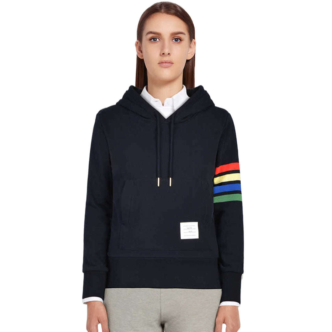 Thom Browne 4-Bar Couple Hoodie