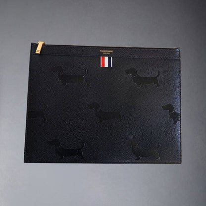 Thom Browne  Top-grade cowhide clutch