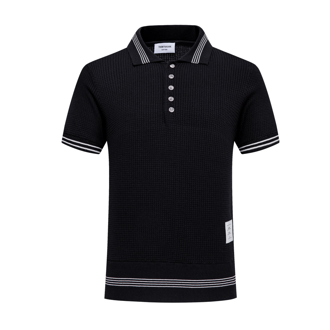 Thom Browne  Waffle fabric POLO Shirt