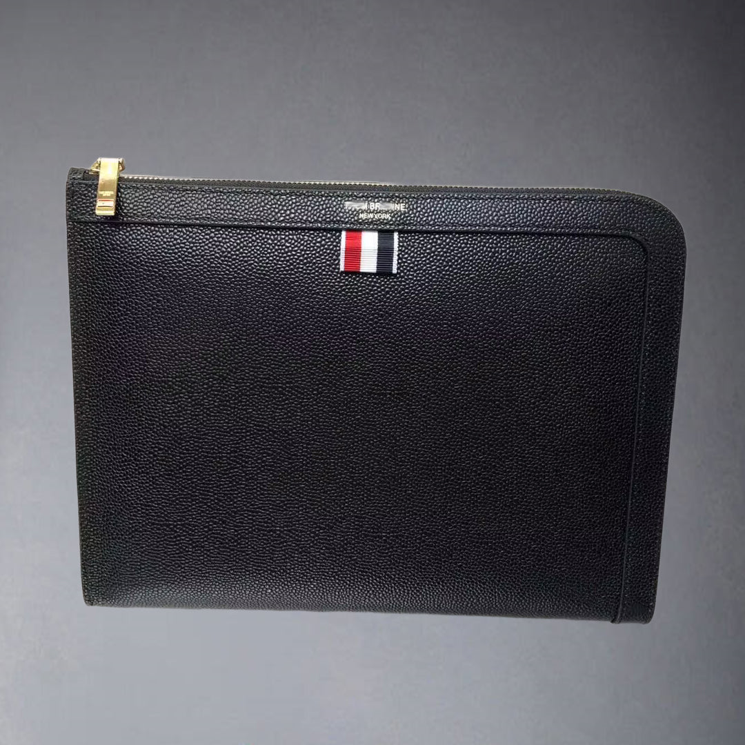 Thom Browne  Premium leather clutch