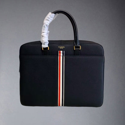 Thom Browne  Top-grade cowhide briefcase