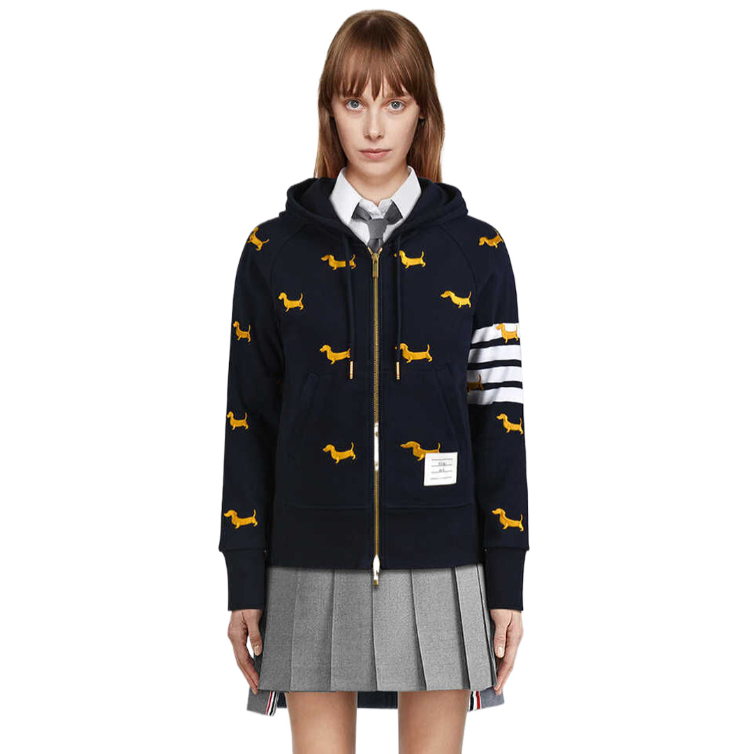 Thom Browne embroidery Hoodie
