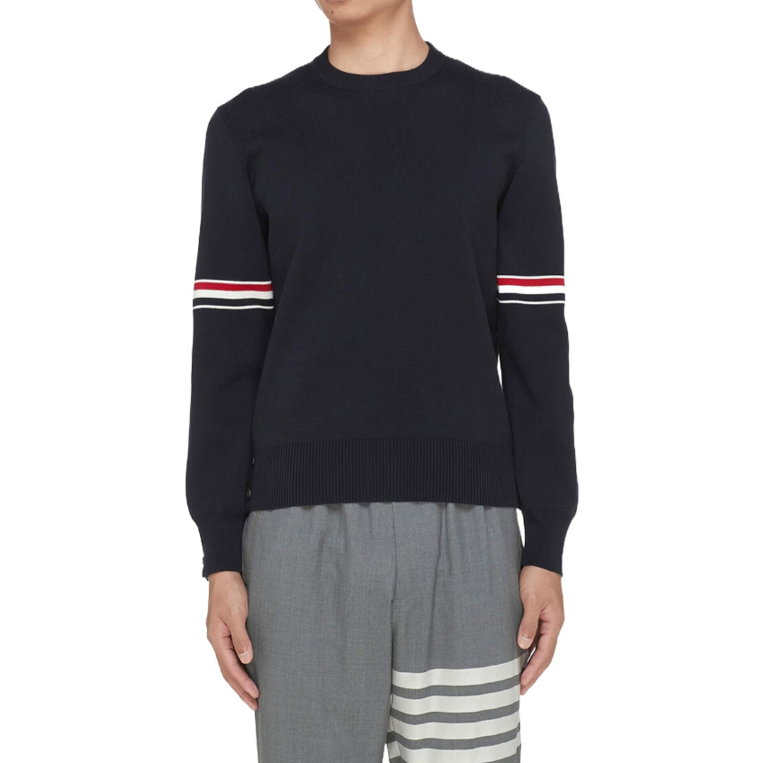 Thom Browne  Round neck wool sweater