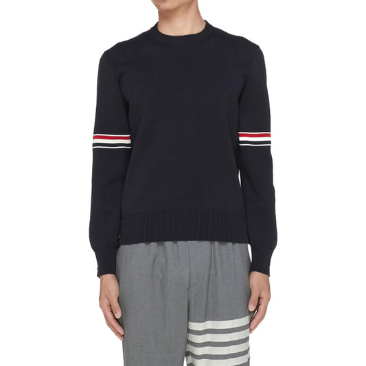 Thom Browne  Round neck wool sweater