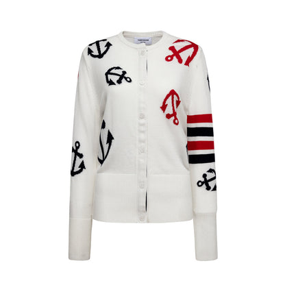Thom Browne Women Anchor print Sweaters