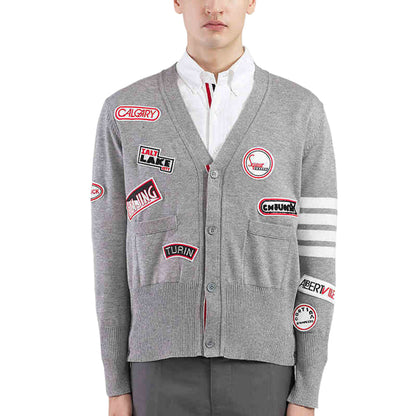 Thom Browne  Knitted Cardigan