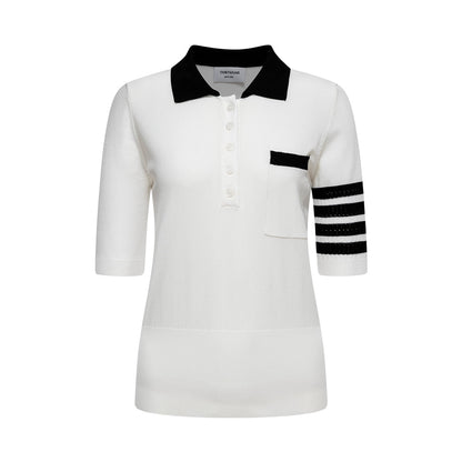 Thom Browne Women puppy POLO shirt