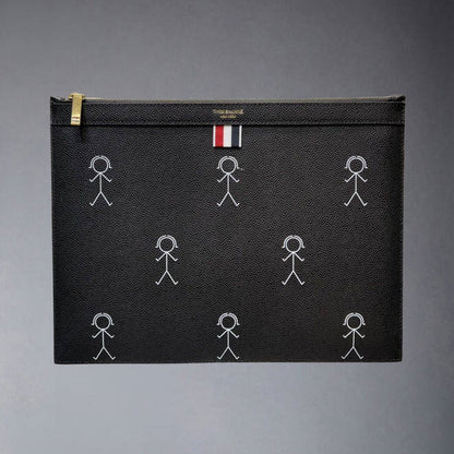 Thom Browne  Top-grade cowhide clutch