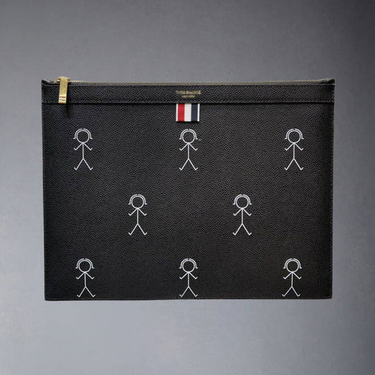 Thom Browne  Top-grade cowhide clutch