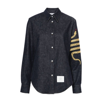 Thom Browne  2025ss Snake Year Limited Shirt