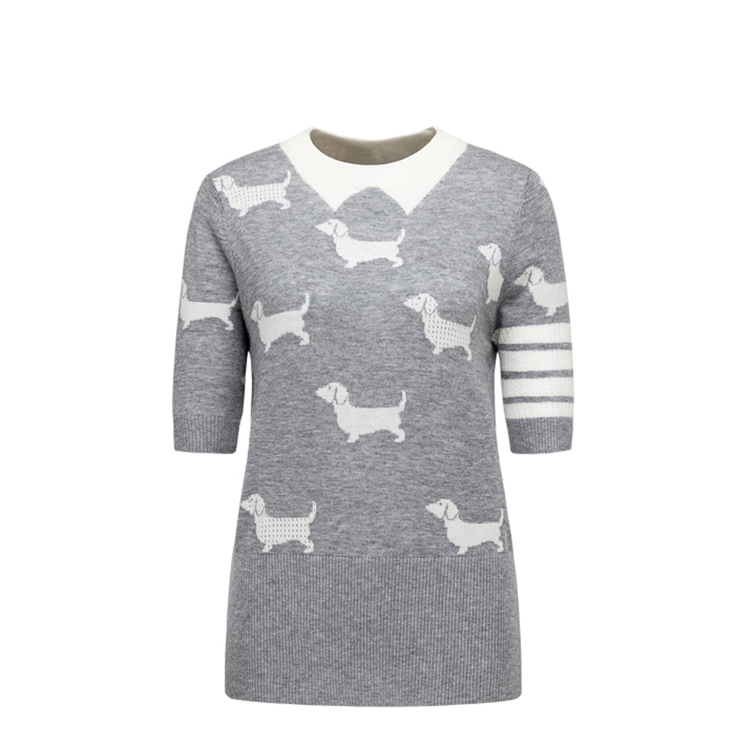 Thom Browne women puppy T-shirt
