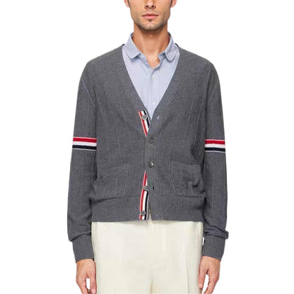 Thom Browne  Knitted sweater coat