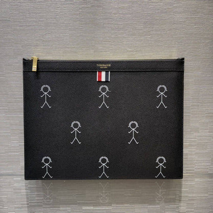 Thom Browne  Top-grade cowhide clutch