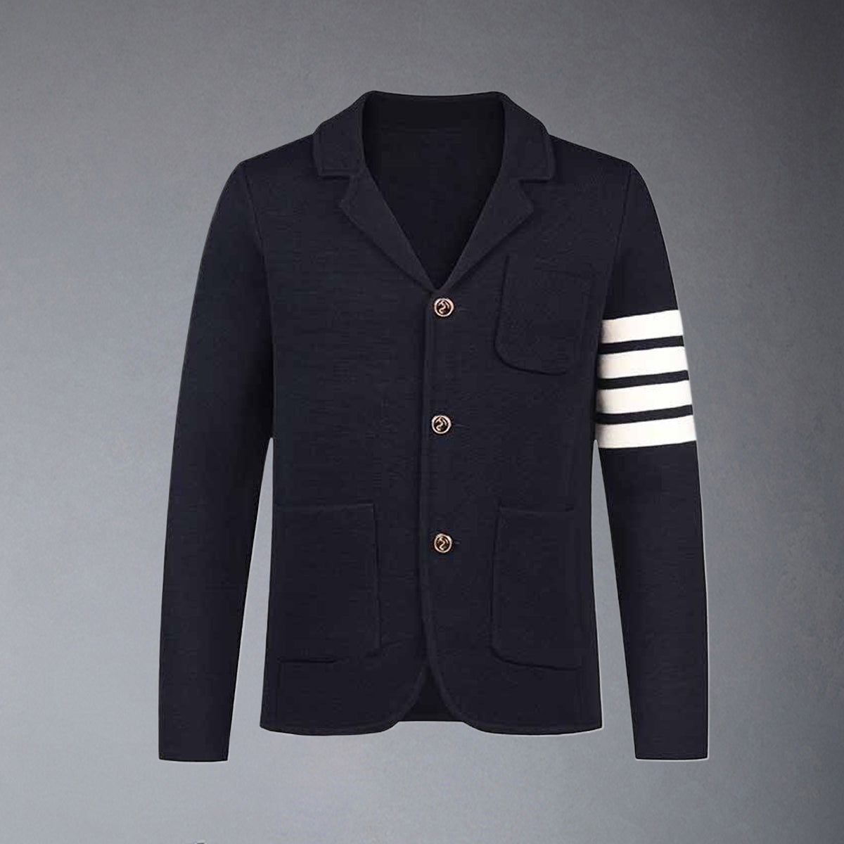 Thom Browne  4-Bar Single Breasted coat