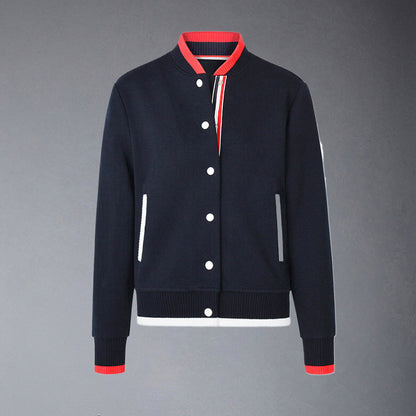 Thom Browne Color stripes coat