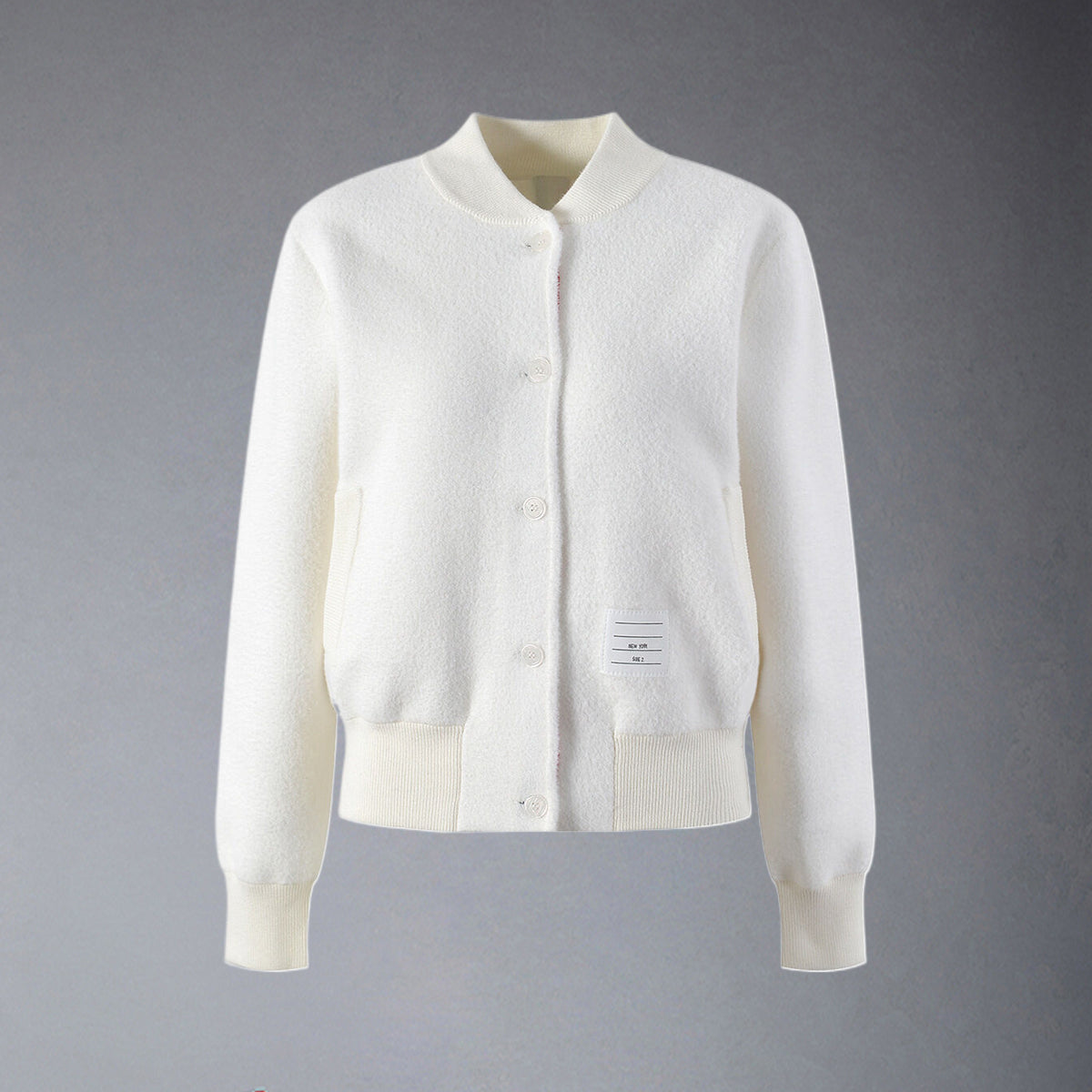 Thom Browne Women Baseball Jacket