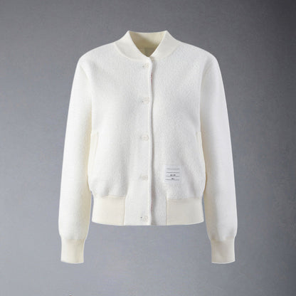 Thom Browne Women Baseball Jacket