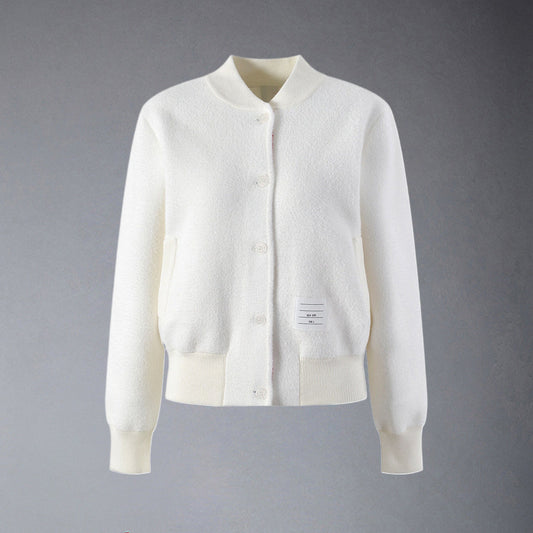 Thom Browne Women Baseball Jacket